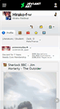 Mobile Screenshot of hirako-f-w.deviantart.com