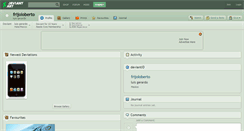 Desktop Screenshot of frijoloberto.deviantart.com