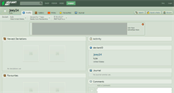 Desktop Screenshot of joey24.deviantart.com