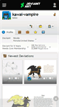 Mobile Screenshot of kawai-vampire.deviantart.com