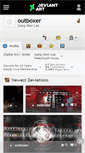 Mobile Screenshot of outboxer.deviantart.com