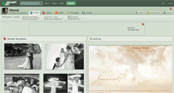 Desktop Screenshot of nhuval.deviantart.com