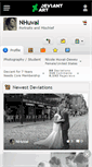 Mobile Screenshot of nhuval.deviantart.com