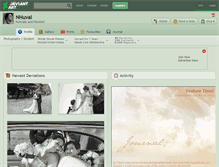 Tablet Screenshot of nhuval.deviantart.com