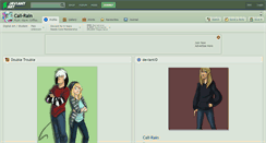 Desktop Screenshot of cali-rain.deviantart.com