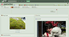 Desktop Screenshot of garglesnarfblack.deviantart.com