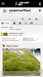 Mobile Screenshot of garglesnarfblack.deviantart.com