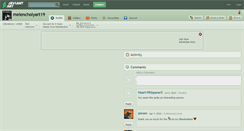 Desktop Screenshot of melencholyart19.deviantart.com