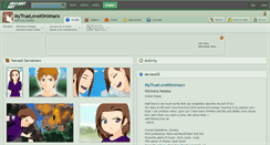Desktop Screenshot of mytruelovekimimaro.deviantart.com