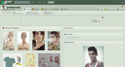 Desktop Screenshot of jaredtheashby.deviantart.com
