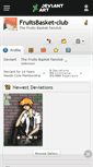 Mobile Screenshot of fruitsbasket-club.deviantart.com