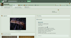 Desktop Screenshot of mennenth.deviantart.com