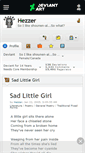 Mobile Screenshot of hezzer.deviantart.com
