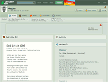 Tablet Screenshot of hezzer.deviantart.com