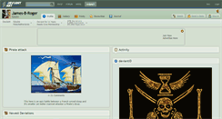 Desktop Screenshot of james-b-roger.deviantart.com