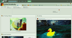 Desktop Screenshot of profesorturrodowsky.deviantart.com