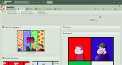 Desktop Screenshot of meatpie.deviantart.com