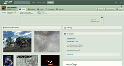 Desktop Screenshot of battletech.deviantart.com