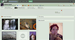 Desktop Screenshot of melens-rayne.deviantart.com