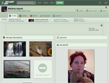 Tablet Screenshot of melens-rayne.deviantart.com