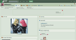 Desktop Screenshot of iceroses411.deviantart.com