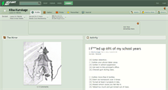 Desktop Screenshot of kiba-kurokage.deviantart.com