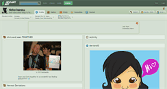 Desktop Screenshot of neko-karasu.deviantart.com