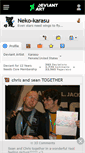 Mobile Screenshot of neko-karasu.deviantart.com