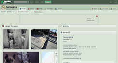 Desktop Screenshot of hamscubica.deviantart.com