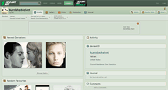 Desktop Screenshot of burnishedvelvet.deviantart.com