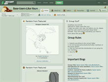 Tablet Screenshot of base-users-like-you.deviantart.com