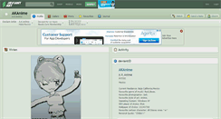 Desktop Screenshot of akanime.deviantart.com