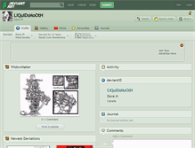 Tablet Screenshot of liquidsmooth.deviantart.com