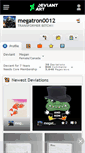 Mobile Screenshot of megatron0012.deviantart.com
