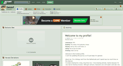 Desktop Screenshot of dakduif.deviantart.com