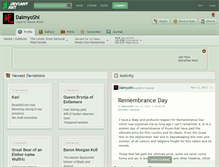 Tablet Screenshot of daimyoshi.deviantart.com