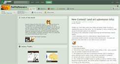 Desktop Screenshot of foxfireforever.deviantart.com