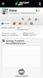 Mobile Screenshot of orana.deviantart.com