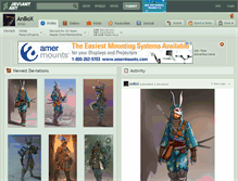 Tablet Screenshot of anbox.deviantart.com