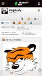 Mobile Screenshot of kingskully.deviantart.com