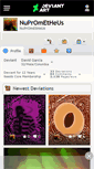Mobile Screenshot of nuprometheus.deviantart.com