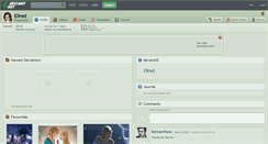 Desktop Screenshot of elired.deviantart.com