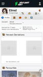 Mobile Screenshot of elired.deviantart.com