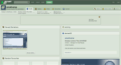 Desktop Screenshot of emotiverse.deviantart.com
