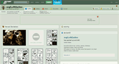 Desktop Screenshot of angelofrebellion.deviantart.com