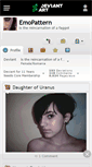 Mobile Screenshot of emopattern.deviantart.com