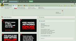 Desktop Screenshot of lahandi.deviantart.com