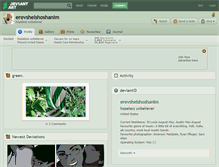 Tablet Screenshot of erevshelshoshanim.deviantart.com