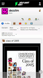 Mobile Screenshot of dezslim.deviantart.com