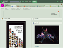 Tablet Screenshot of dezslim.deviantart.com